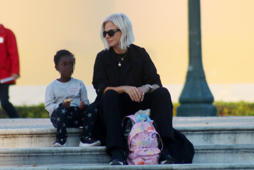 Χριστίνα Κοντοβά: Για βόλτα στο Ζάππειο με την Έιντα