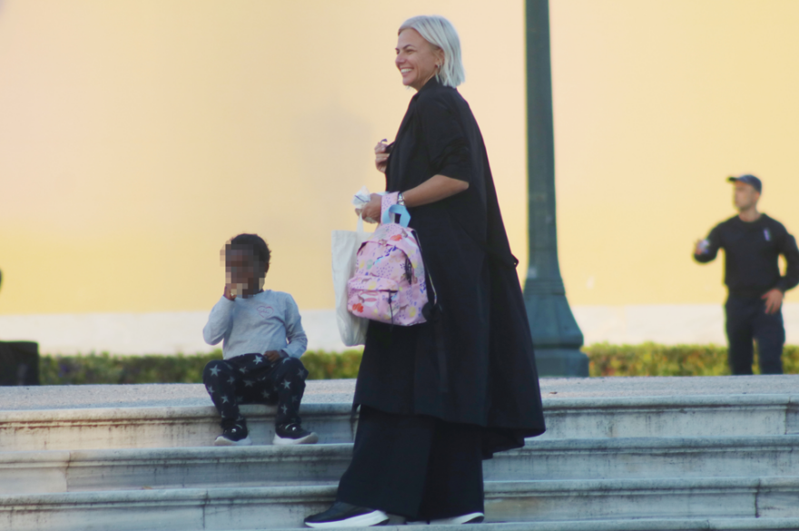 Χριστίνα Κοντοβά: Για βόλτα στο Ζάππειο με την Έιντα