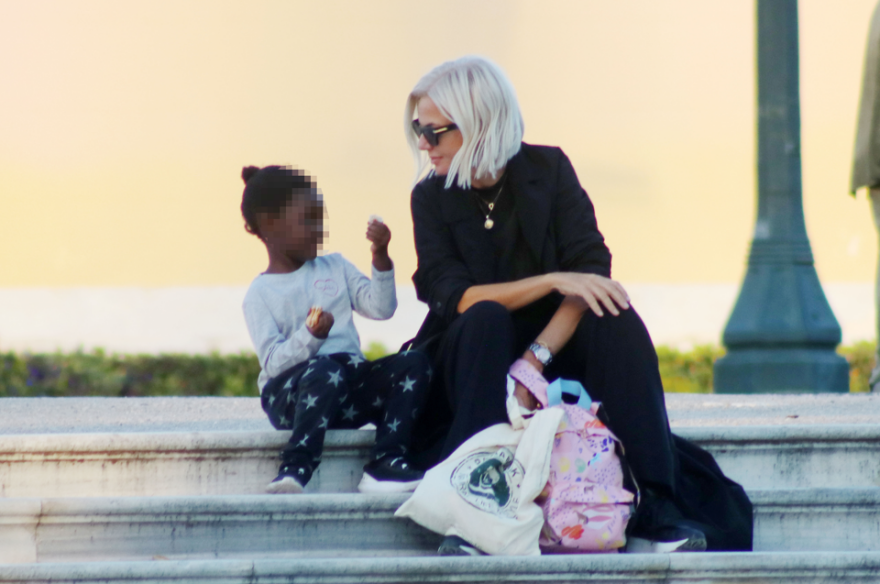 Χριστίνα Κοντοβά: Για βόλτα στο Ζάππειο με την Έιντα