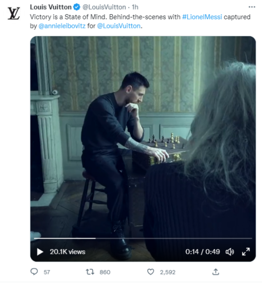 Μέσι και Ρονάλντο δεν... συναντήθηκαν ποτέ για τη φωτογράφιση της Luis Vuitton