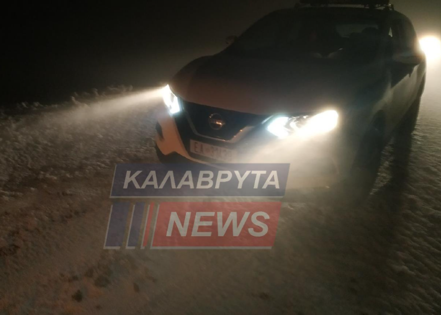 Περιπέτεια στα 2 χιλιάδες μέτρα - Εγκλωβίστηκαν στον χιονισμένο Χελμό