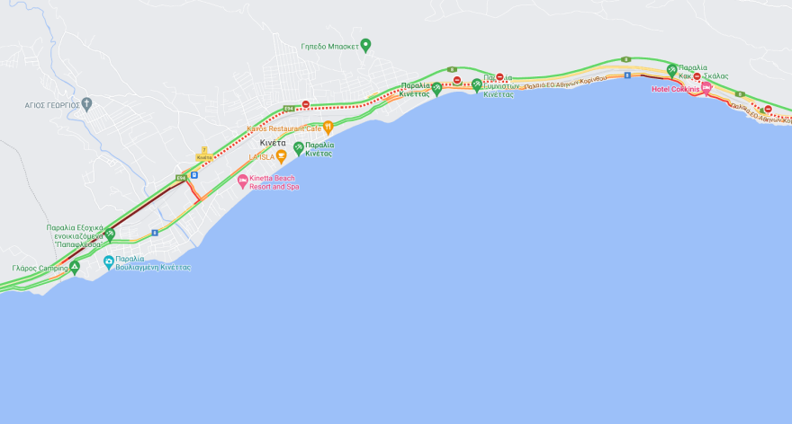 Δόθηκε στην κυκλοφορία η δεξιά λωρίδα στην «Ολυμπία Οδό» - Δείτε βίντεο 