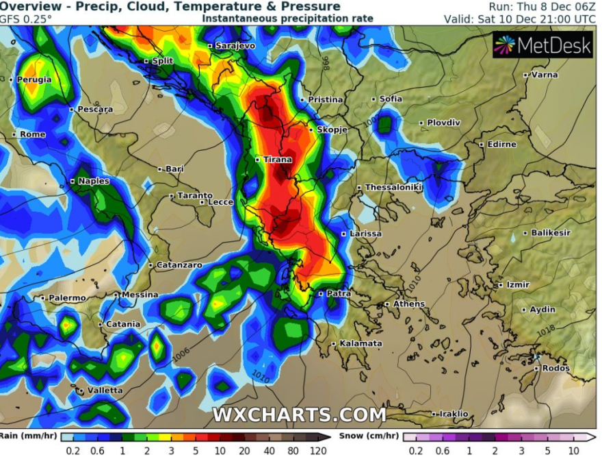 Καιρός - Έκτακτο δελτίο επιδείνωσης: Σαββατοκύριακο με καταιγίδες και χαλάζι 