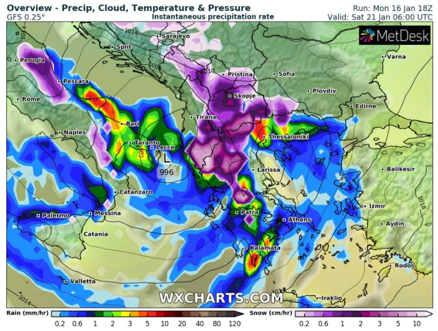 Καιρός: Ζέστη, σκόνη και ισχυροί νοτιάδες έως την Πέμπτη - Έρχεται τσουχτερό κρύο
