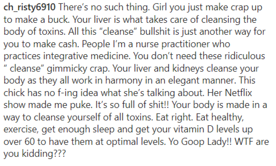 Γκουίνεθ Πάλτροου: Έξαλλο το Instagram με την ηθοποιό - «Επινοείς βλακείες για να βγάλεις λεφτά»