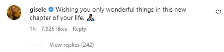 Ζιζέλ Μπούντχεν: Ο Τομ Μπρέιντι αποσύρθηκε από το NFL κι εκείνη του εύχεται τα καλύτερα - «Μόνο υπέροχα πράγματα»