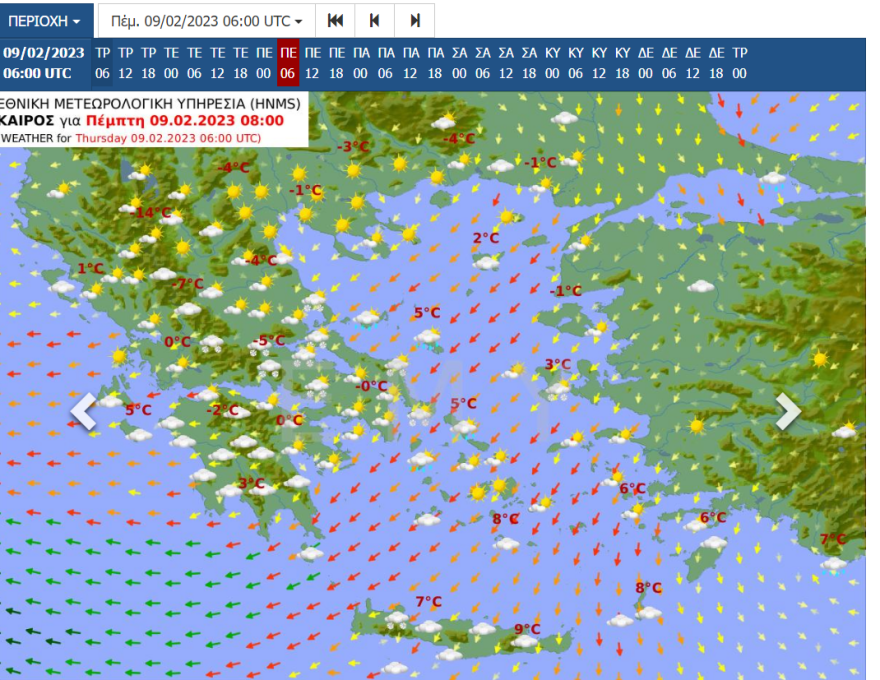 Καιρός: Μήνυμα του 112 σε Εύβοια, Βοιωτία και Φθιώτιδα - Σε ποιες περιοχές της Αττικής χιονίζει 
