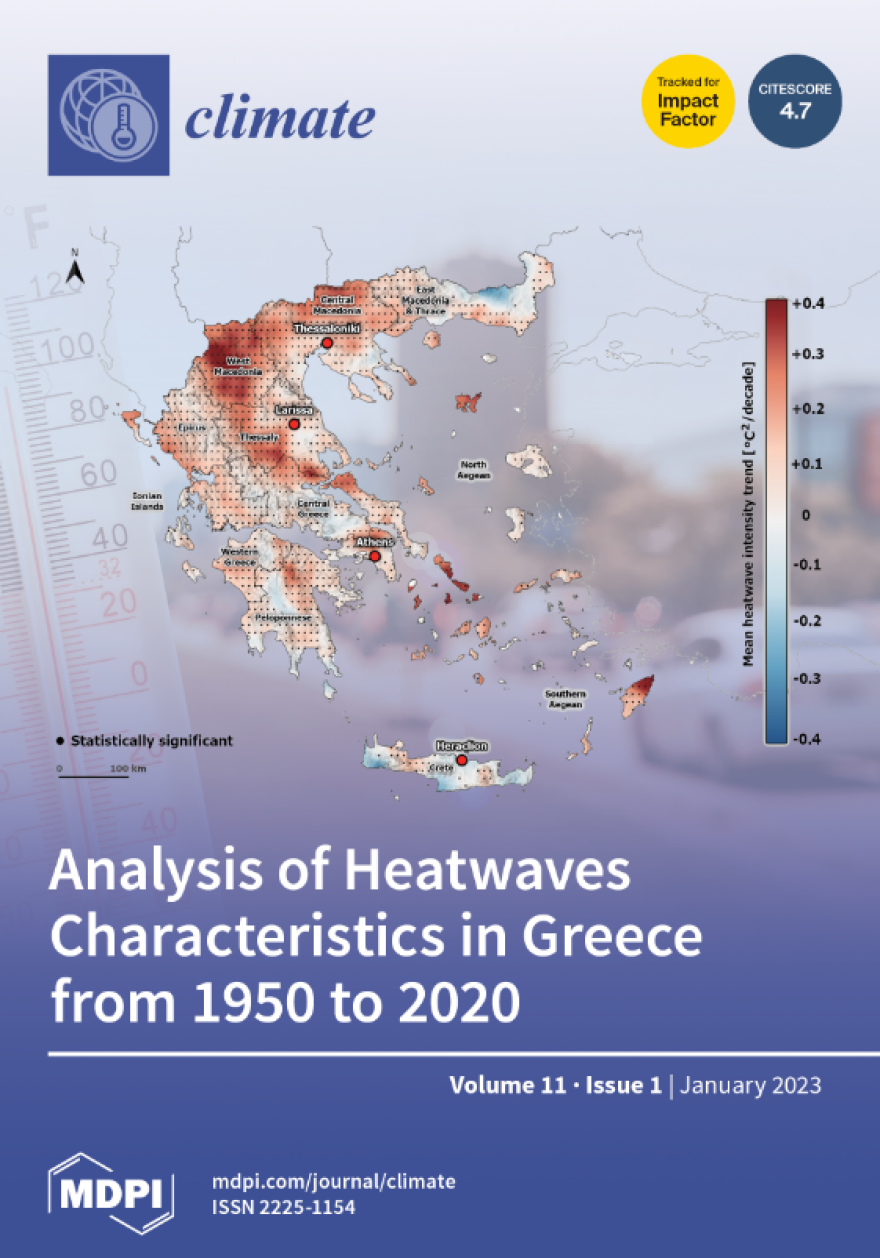 Διπλασιάστηκαν οι περιοχές που βιώνουν τουλάχιστον έναν καύσωνα ετησίως στη χώρα - Δείτε χάρτη με τις περιόδους