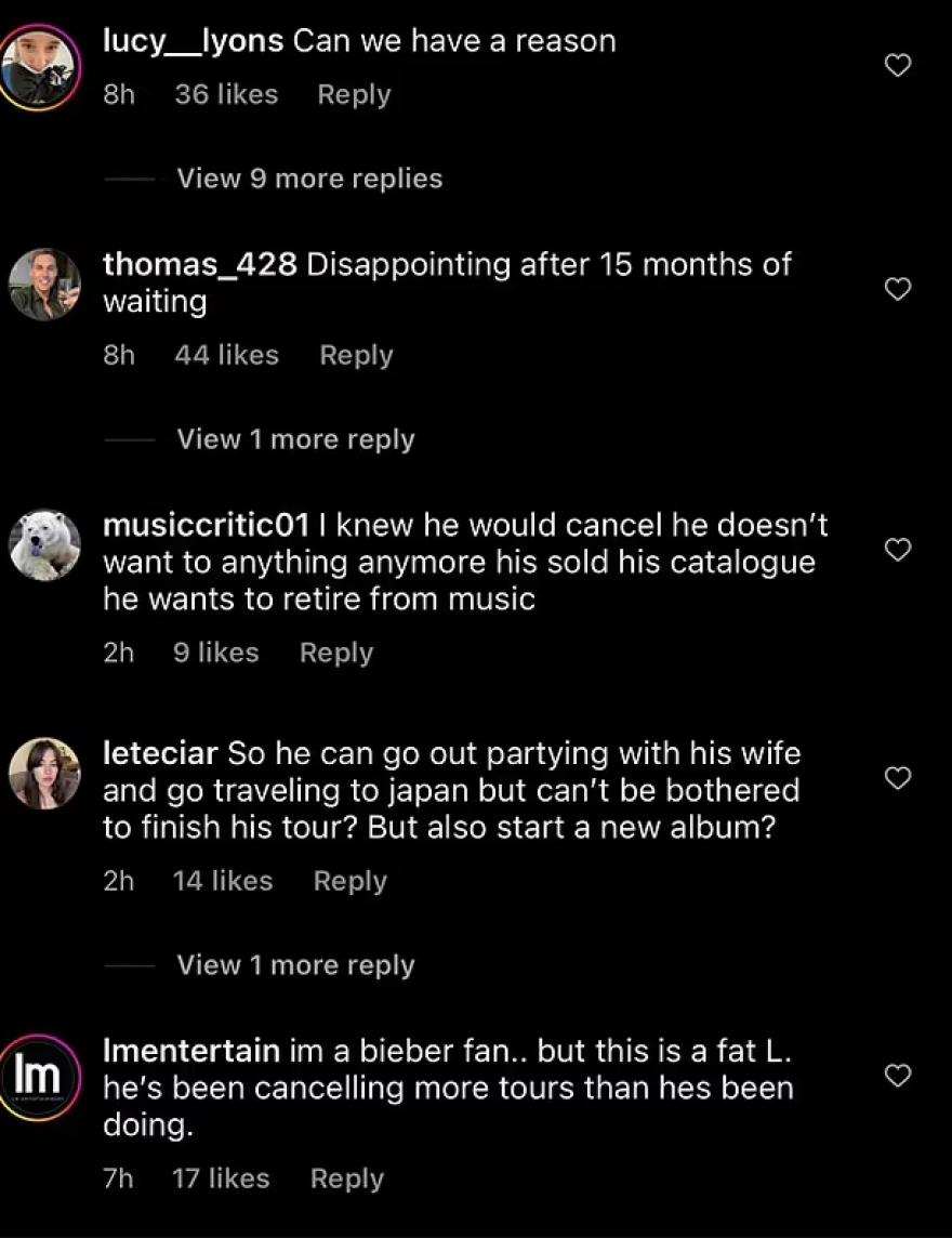 Τζάστιν Μπίμπερ: Ακύρωσε ξανά συναυλία και έκανε έξαλλο το κοινό του - «Απογοήτευση μετά από 15 μήνες»