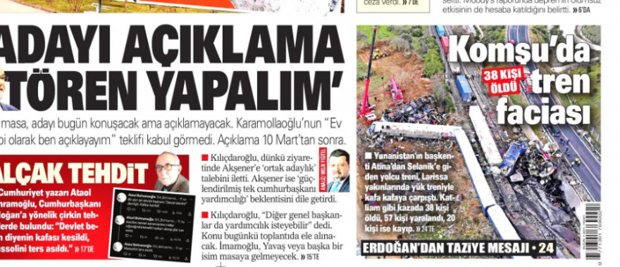 Σύγκρουση τρένων στα Τέμπη: Με το «Μοιρολόι» της Μαρίας Φαραντούρη το ρεπορτάζ του CNN Turk