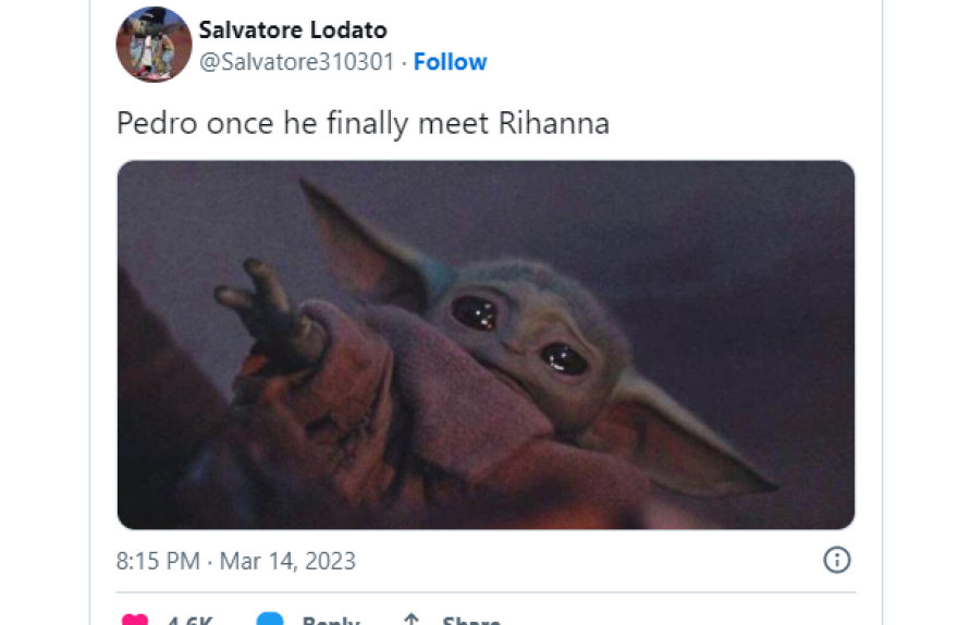 Πέδρο Πασκάλ: Έκανε σαν τρελός για τη Ριάνα στα Όσκαρ και το Twitter... το παρατήρησε