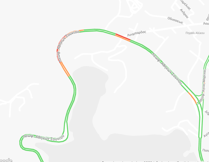 Αγία Μαρίνα: Τροχαίο με τραυματίες στο ύψος της Αγίας Μαρίνας στην παραλιακή προς τη Βάρη