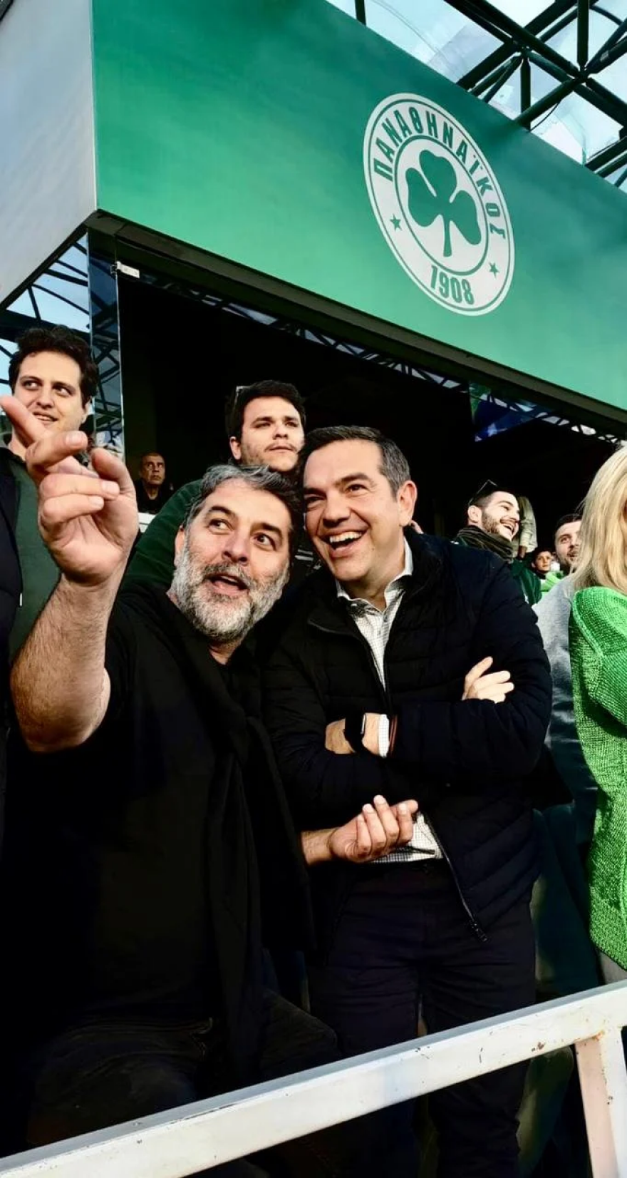 Παναθηναϊκός: Μαζί στις εξέδρες της Λεωφόρου Τσίπρας και Μπισμπίκης