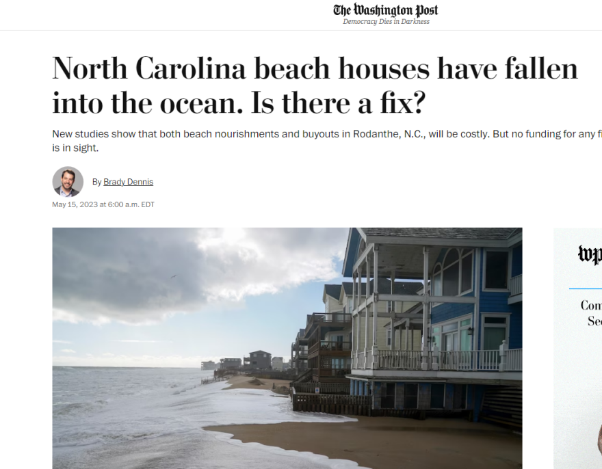 ΗΠΑ: Η πόλη με το ελληνικό όνομα όπου η θάλασσα καταπίνει τα σπίτια - Δείτε βίντεο