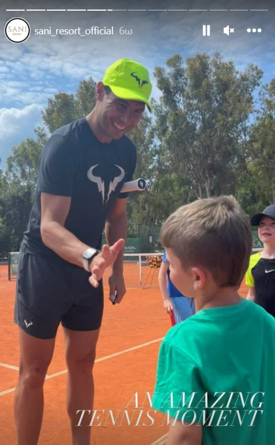 Ράφα Ναδάλ: Στη Χαλκιδική ο Ισπανός τενίστας - Δείτε βίντεο και φωτογραφίες