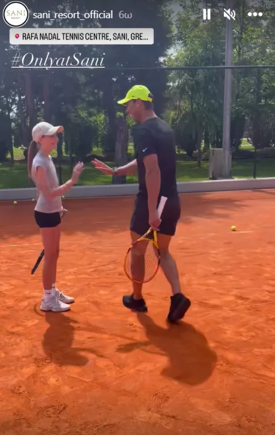 Ράφα Ναδάλ: Στη Χαλκιδική ο Ισπανός τενίστας - Δείτε βίντεο και φωτογραφίες