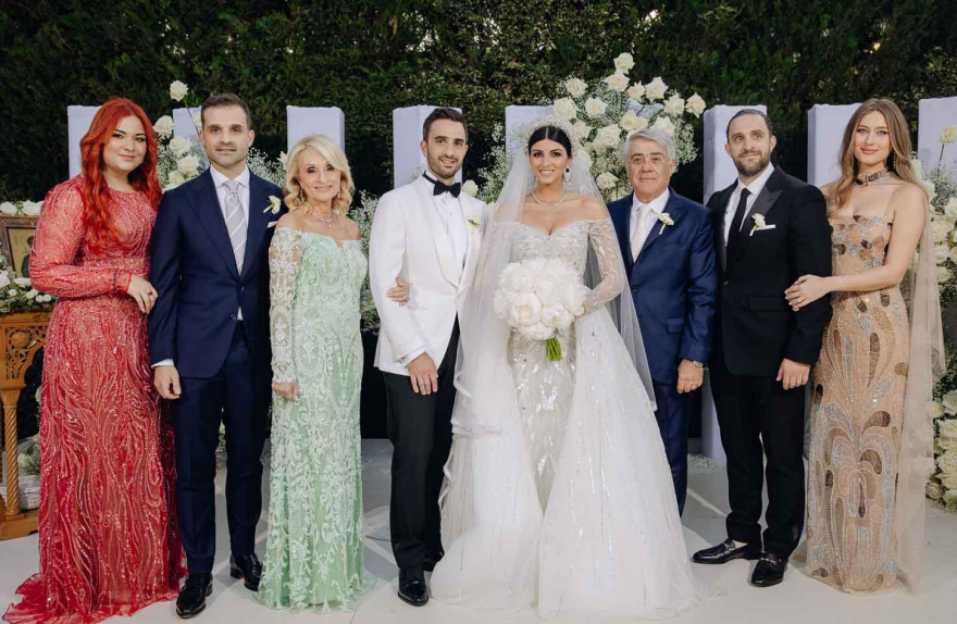 Παντρεύτηκαν Ρωμανός Ροδόπουλος και Μαργαρίτα Βλάσση -  Δείτε φωτογραφίες