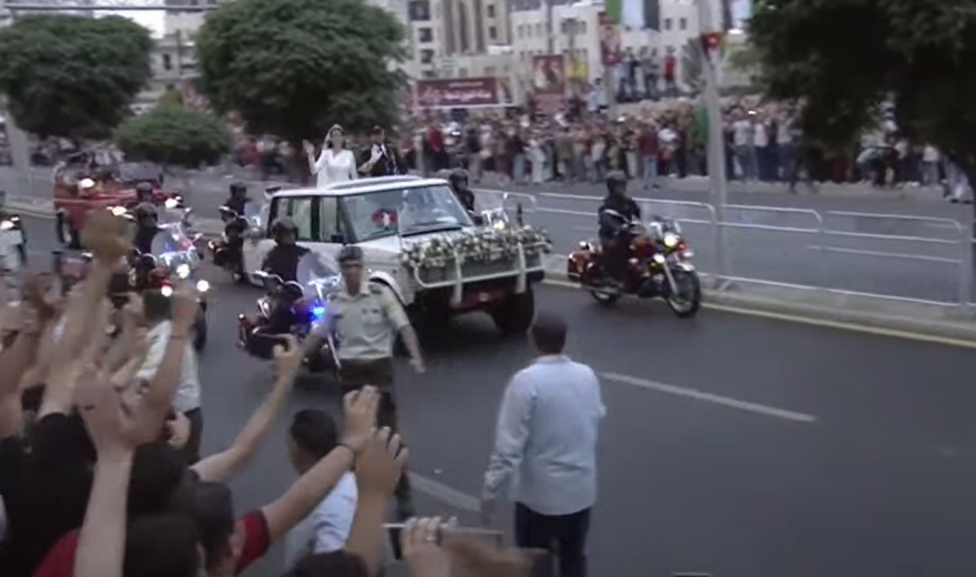 Ιορδανία: Εντυπωσιακές εικόνες στον βασιλικό γάμο - Ουίλιαμ, Κέιτ και Τζιλ Μπάιντεν στο Αμμάν