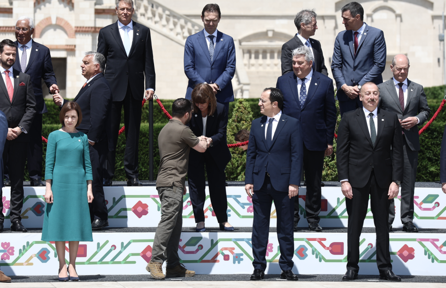 Κατερίνα Σακελλαροπούλου: Τετ α τετ με Ζελένσκι, Μελόνι, Σολτς στην Μολδαβία - Δείτε φωτογραφίες