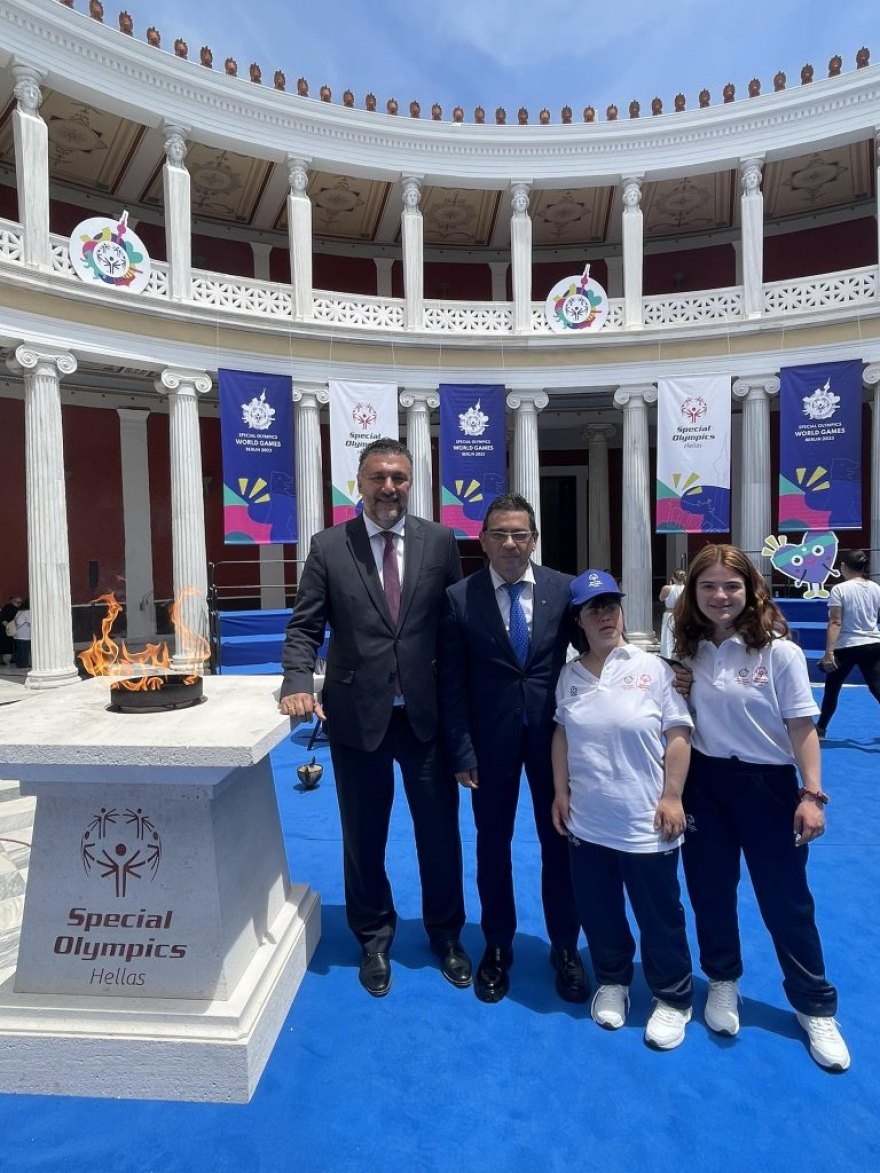 «Φλόγα της Ελπίδας»: Μηνύματα αλληλεγγύης από το Ζάππειο για τους Special Olympics Berlin 2023