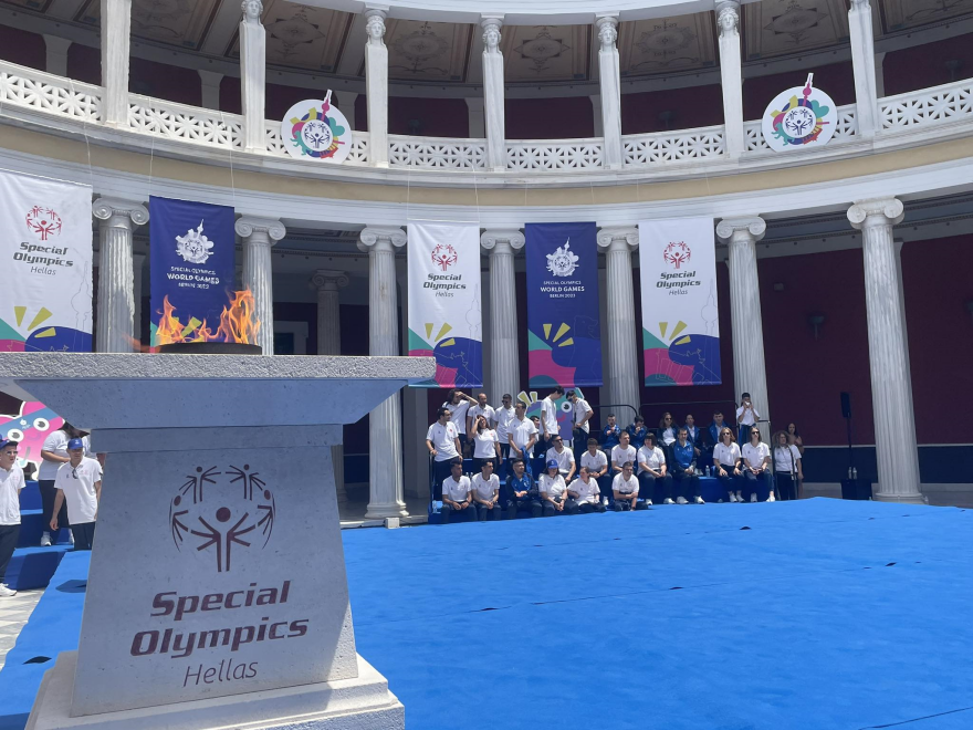 «Φλόγα της Ελπίδας»: Μηνύματα αλληλεγγύης από το Ζάππειο για τους Special Olympics Berlin 2023