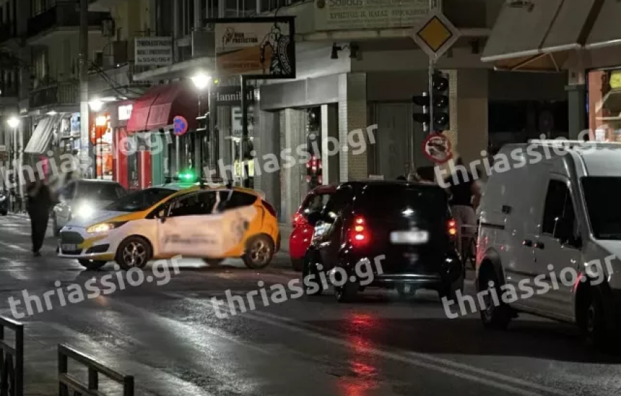 Άγριο ξύλο μετά από σοβαρό τροχαίο στο κέντρο της Ελευσίνας