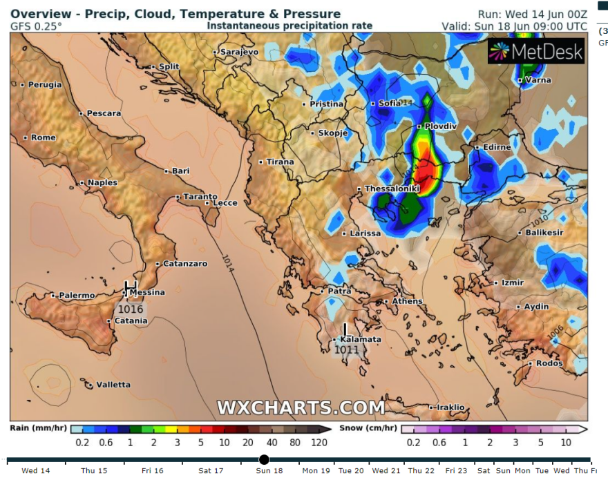 Καιρός: Τριήμερη κακοκαιρία προ των πυλών με βροχές και τοπικά ισχυρές καταιγίδες - Ποιες περιοχές θα «χτυπηθούν» και πότε