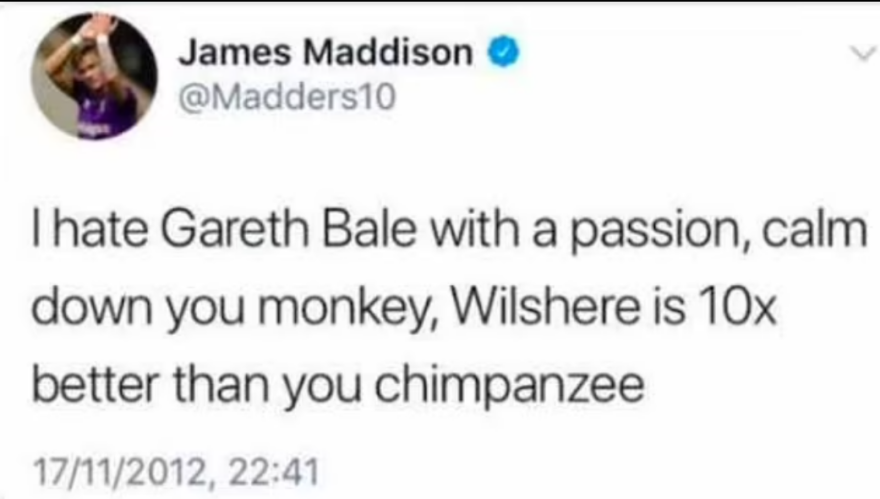 Τζέιμς Μάντισον: Έκραζε την Τότεναμ στο twitter και τώρα σβήνει τα ποσταρίσματα του γιατί γίνεται παίκτης της