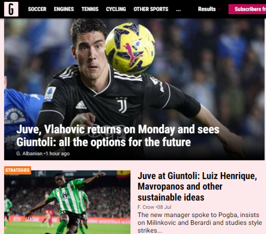 Μαυροπάνος: Ιταλικά δημοσιεύματα για ενδιαφέρον της Γιουβέντους