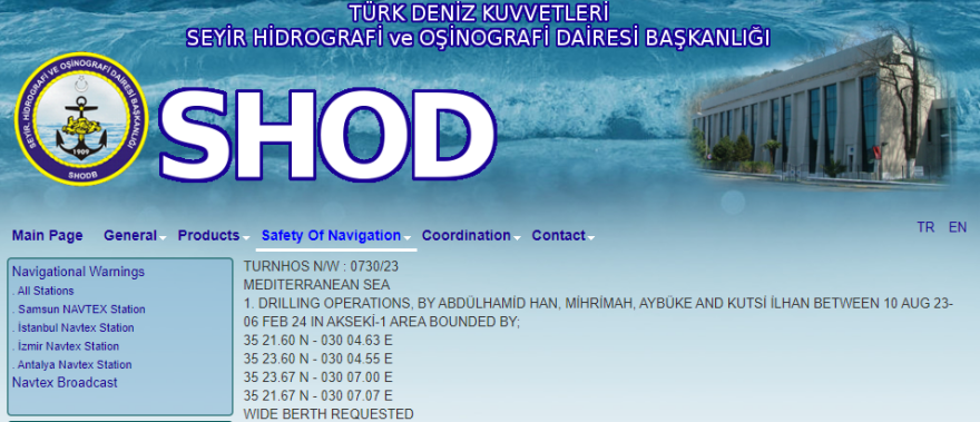 Ελληνοτουρκικά: Οι Τούρκοι βγάζουν ξαφνικά για έρευνες το «Αμπντουλχαμίντ Χαν» μεταξύ Κύπρου και Ρόδου