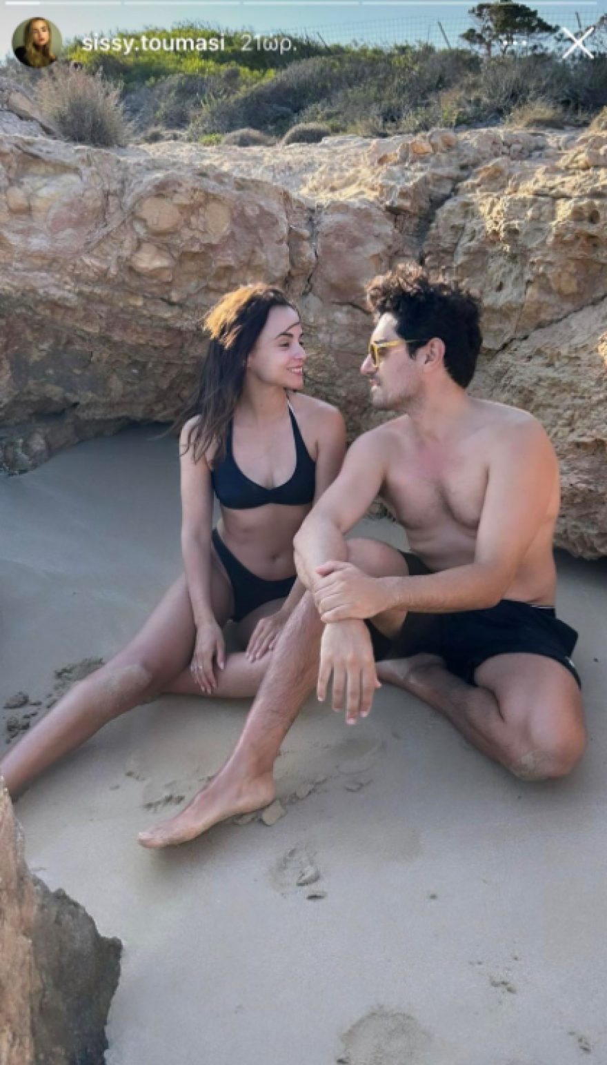 Αργύρης Πανταζάρας: Για διακοπές στα Κουφονήσια με τη Σίσσυ Τουμάση