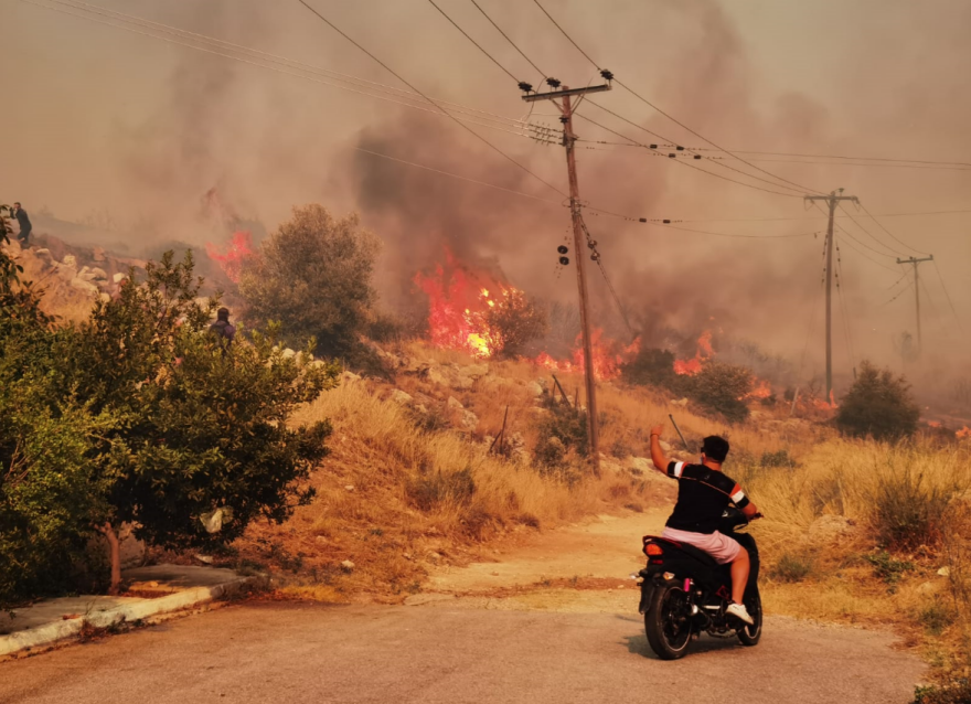 Φωτιά στη Φυλή: Μεγαλώνει το πύρινο μέτωπο - Νέο μήνυμα 112 για Άνω Λιόσια, Γεννηματά και Κανάλα
