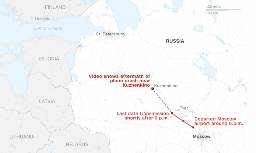 Γεβγκένι Πριγκόζιν: Η στιγμή της κατάρριψης και της συντριβής του τζετ - Πέφτει ανεξέλεγκτο σαν βαρίδι