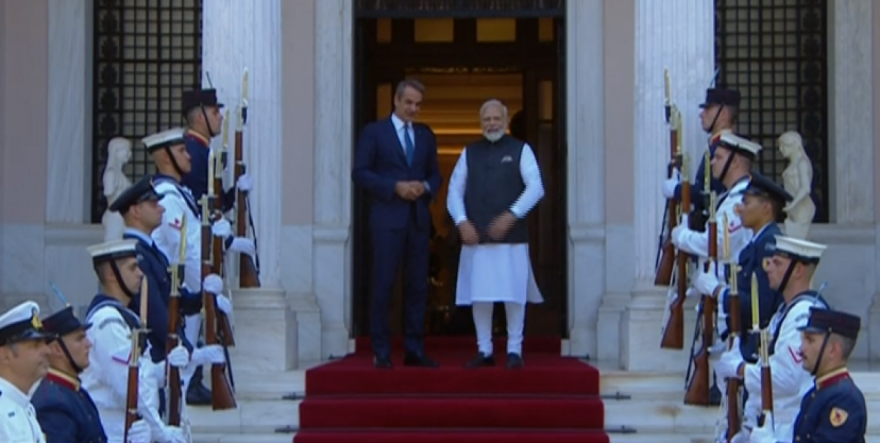 Μητσοτάκης σε Μόντι: Στόχος να διπλασιάσουμε το διμερές εμπόριο με την Ινδία 