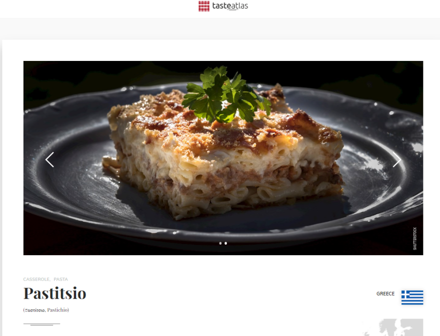 Taste Atlas: Πέντε ελληνικά πιάτα με ζυμαρικά μπήκαν «σφήνα» στο... μονοπώλιο των Ιταλών