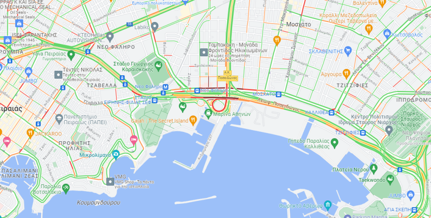 Δύο σοβαρά τροχαία στην Ποσειδώνος μέσα σε λίγη ώρα - Τραυματίστηκε γυναίκα που παρασύρθηκε από ΙΧ 