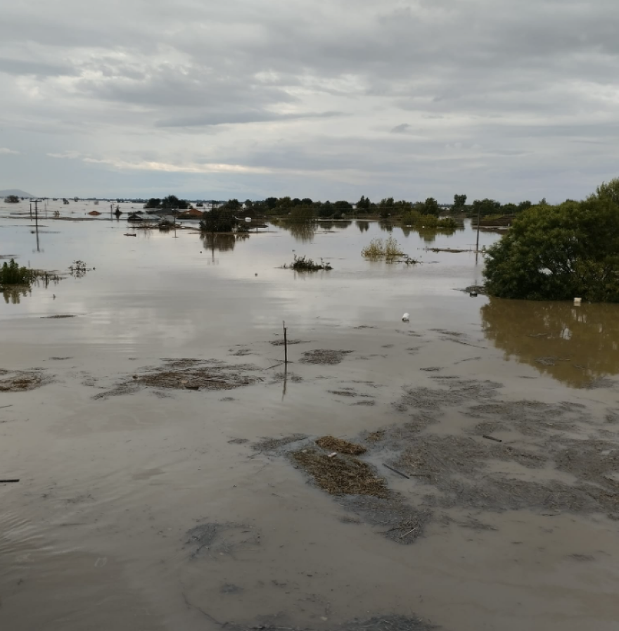 Κακοκαιρία Daniel: Δραματική έκκληση από Παλαμά - «Όλο το χωριό εξαφανίστηκε, μόνο τα κεραμίδια φαίνονται»