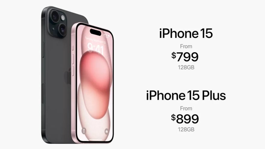 Apple: Και εγένετο iPhone 15: Από $799 η απλή έκδοση, $999 το Pro και $1.199 το Pro Max στις ΗΠΑ