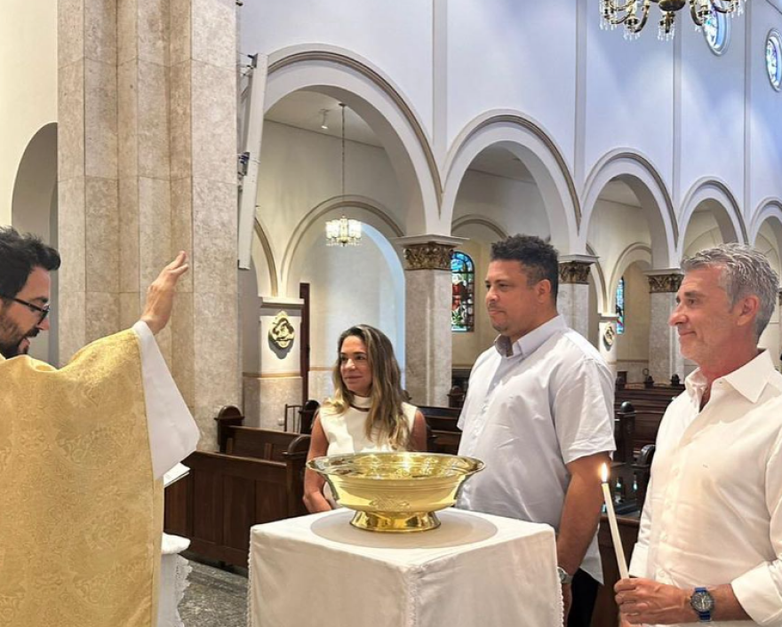 Ρονάλντο: Βαπτίστηκε Χριστιανός ο Βραζιλιάνος 
