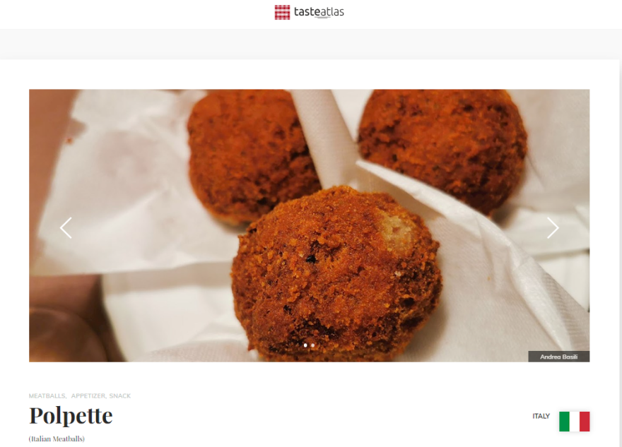 TasteAtlas: Δύο ελληνικά πιάτα με κεφτέδες ανάμεσα στα πέντε καλύτερα στον κόσμο