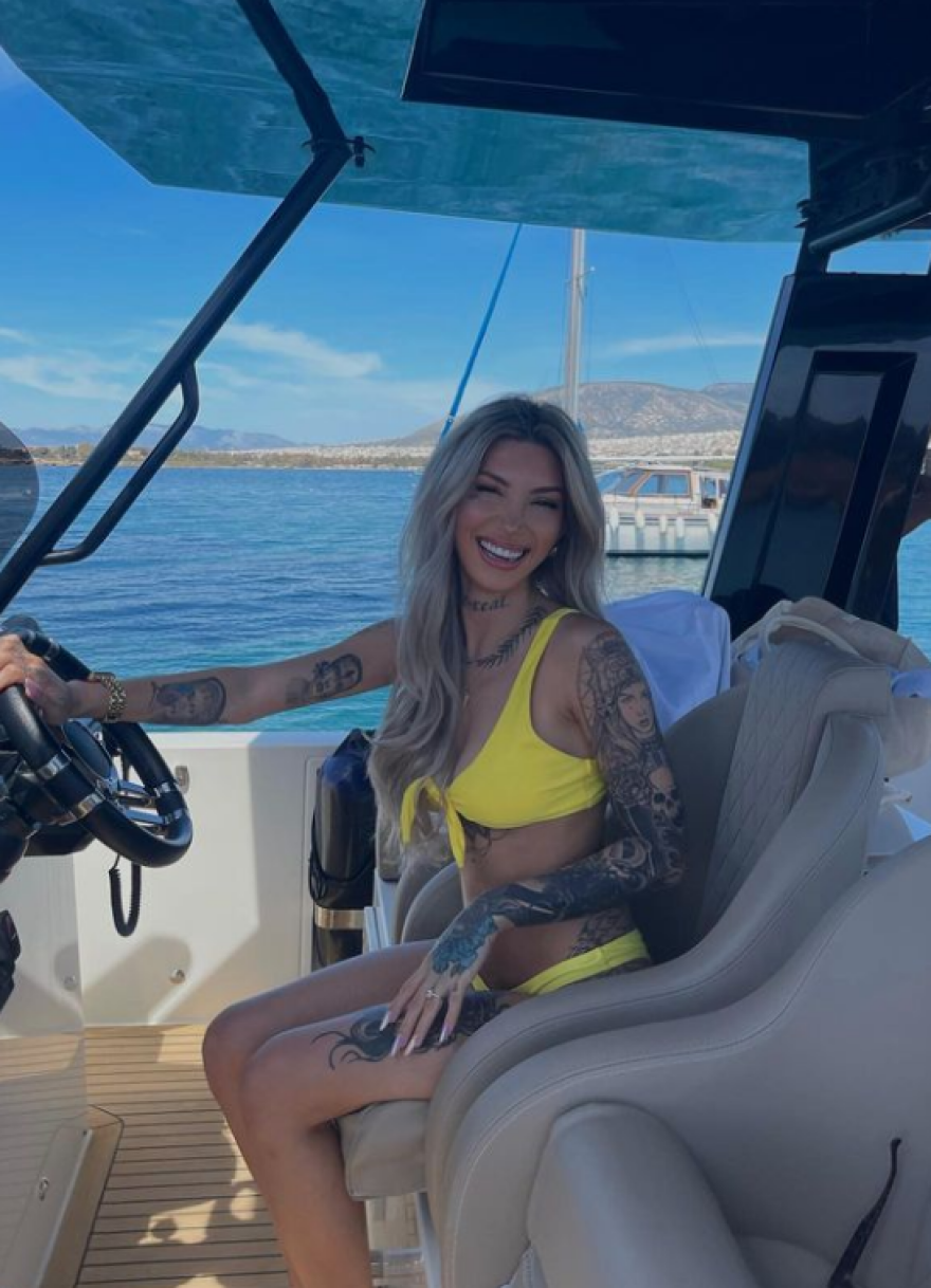 Μπέριλ ΜακΚίσικ: Στη Ρόδο για τον τελικό των «αιωνίων» η σύντροφος του Σακίλ 