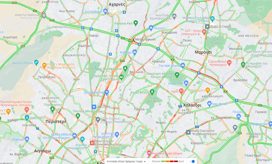 Δύο τροχαία στο ίδιο σημείο της Αττικής Οδού μέσα σε μια ημέρα - Συνεχίζονται οι καθυστερήσεις στο ρεύμα προς Ελευσίνα 