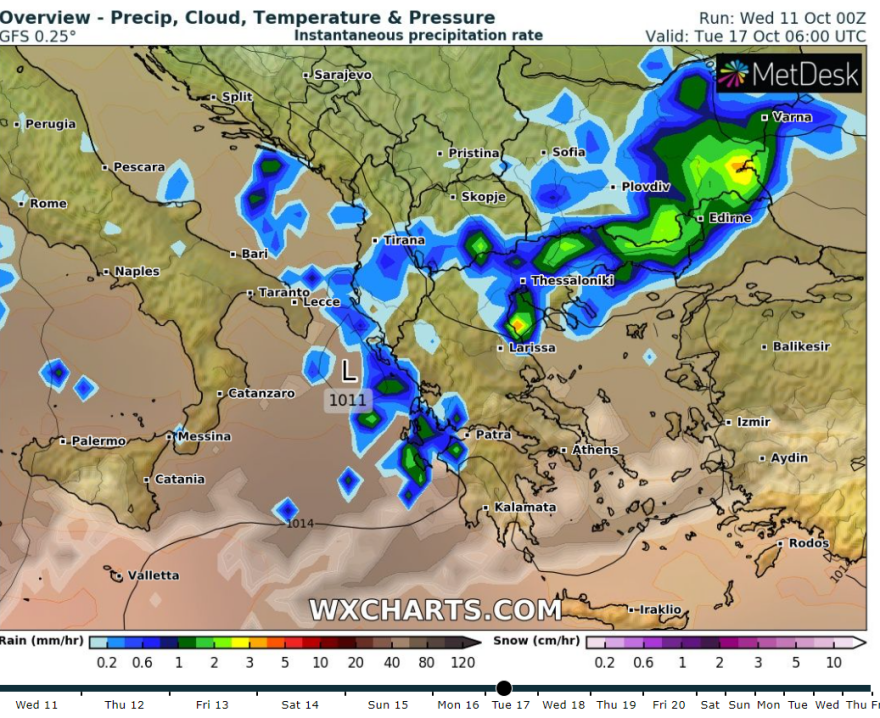 Καιρός: Με καλές θερμοκρασίες οδεύουμε προς τη δεύτερη κάλπη των εκλογών - Έρχεται κακοκαιρία από την ερχόμενη εβδομάδα 