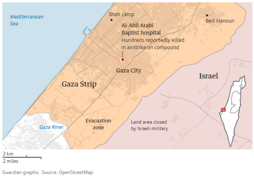 Πόλεμος στο Ισραήλ: Τραγωδία στη Γάζα με 500 νεκρούς και τραυματίες σε νοσοκομείο - Blame game μεταξύ Ισραηλινών και Χαμάς