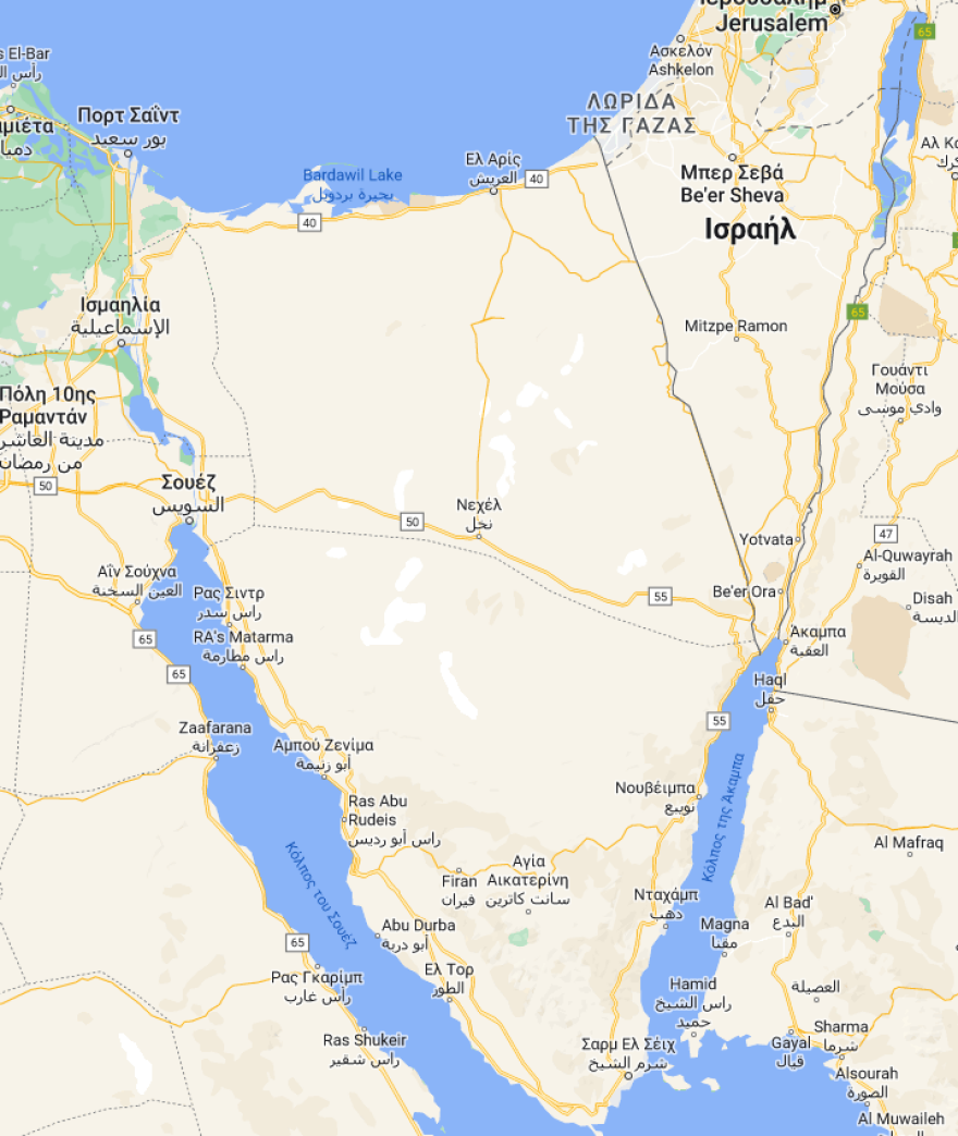 Πόλεμος στο Ισραήλ: Σενάρια για μεταφορά των Παλαιστινίων στην έρημο του Σινά - «Με τίποτα» απαντά ο Σίσι