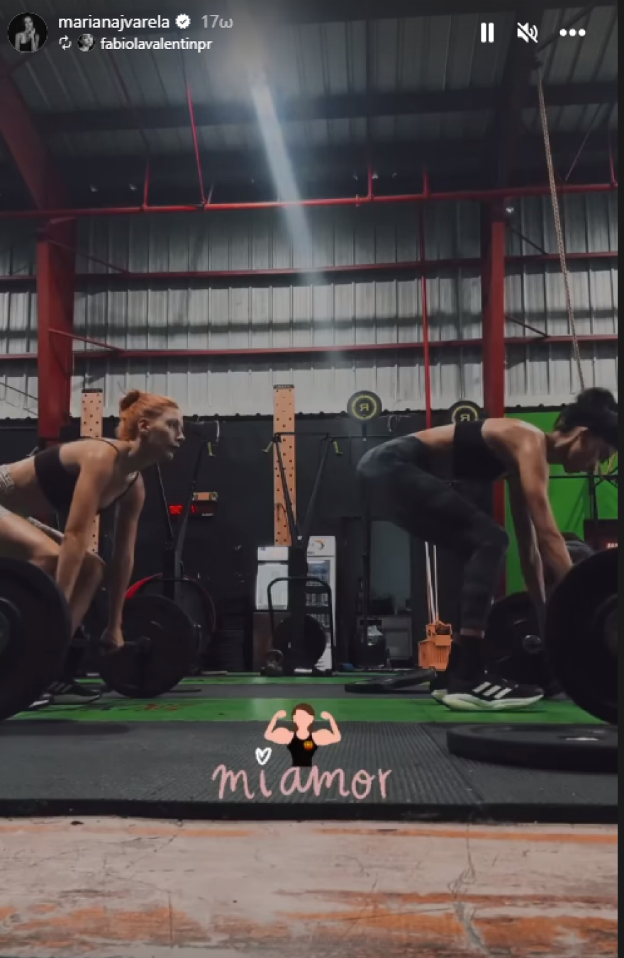 Μαριάνα Βαρελά-Φαμπιόλα Βαλεντίν: Πηγαίνουν παντού μαζί, ακόμη και στο γυμναστήριο και το κομμωτήριο