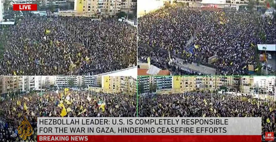 Πόλεμος στο Ισραήλ: Διάγγελμα του ηγέτη της Χεζμπολάχ - «Εξαπλώνεται η πλημμύρα από την επίθεση της Χαμάς»