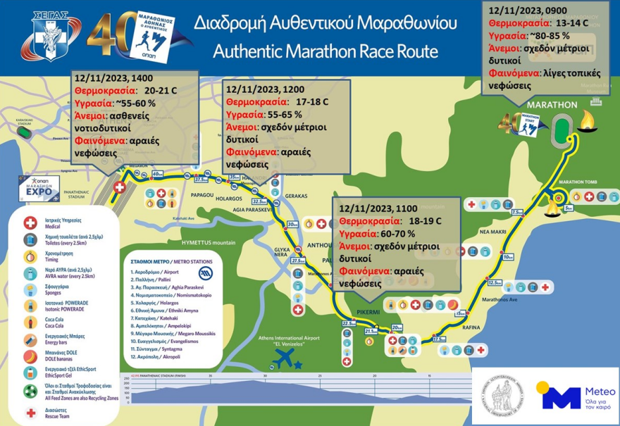 40ος Μαραθώνιος: Χιλιάδες δρομείς κατέκλυσαν την Αθήνα για τα 10 χλμ - Δείτε φωτογραφίες