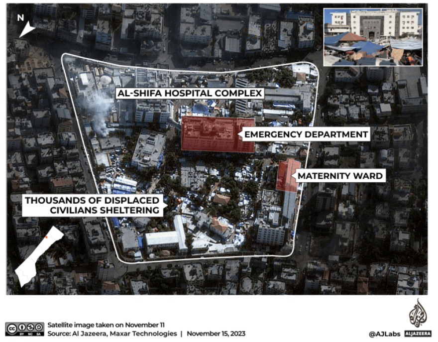 Πόλεμος στο Ισραήλ: Γιατί το νοσοκομείο Αλ Σίφα ήταν τόσο σημαντικό - Οι εικόνες καταστροφής και τα υπόγεια της Χαμάς