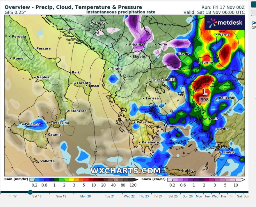 Καιρός: Έρχεται ψυχρό μέτωπο  - «Μην υποτιμήσετε τους σφοδρούς βοριάδες από το βράδυ», προειδοποιεί ο Αρναούτογλου 